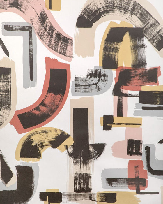 Lee Jofa Modern Bleecker Paper Spice/Gold Wallpaper GWP-3738.424.0