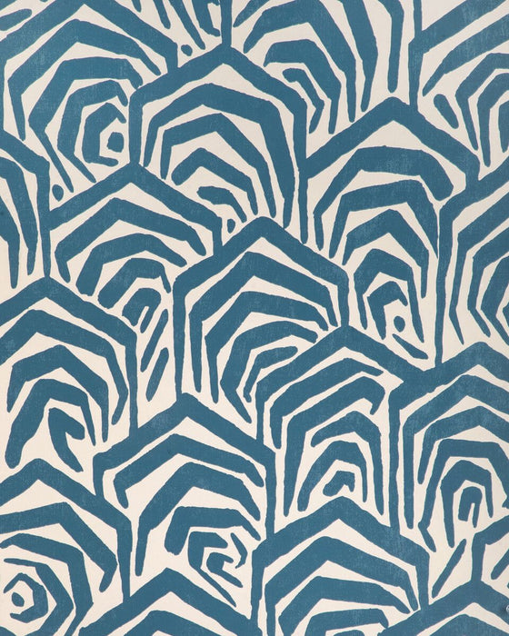 Lee Jofa Modern Greene Paper Blue Wallpaper Sample GWP-3739.5.0