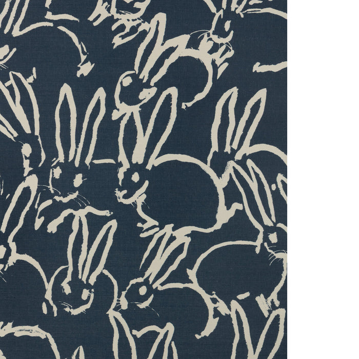 Lee Jofa Modern Hula Sisal Navy Wallpaper Sample GWP-3748.50.0
