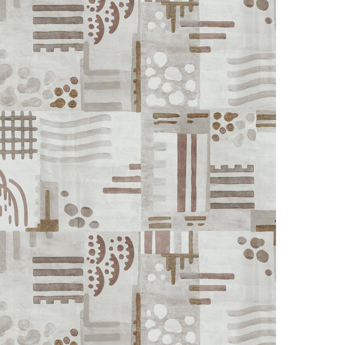 Lee Jofa Modern Veda Wc Limestone/Bark Wallpaper Sample GWP-3753.1621.0