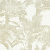 Grey Watkins Palm Print Sand Fabric GW166100001