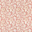 Grey Watkins Maiden Floral Terracotta Fabric Sample GW166290001