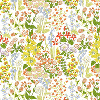 Grey Watkins Nymph Floral Springtime Fabric GW166300001