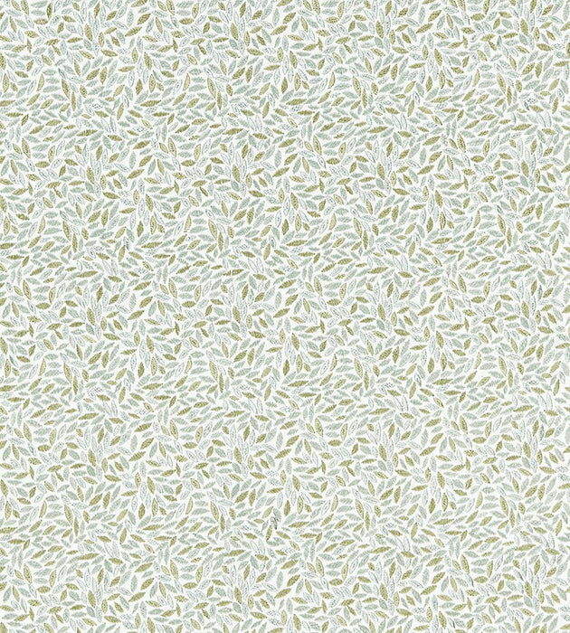 Grey Watkins Meadow Embroidery Spring Rain Fabric Sample GW272070001