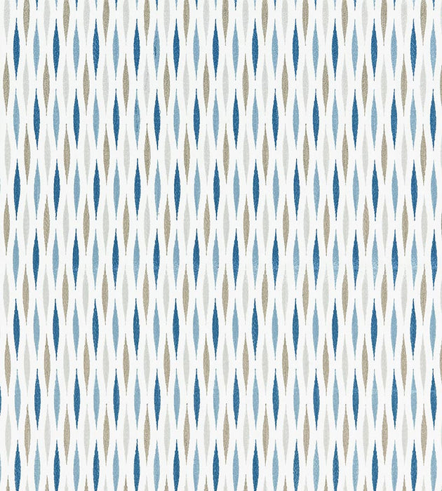 Grey Watkins Cascade Embroidery Bluestone Fabric Sample GW272080001