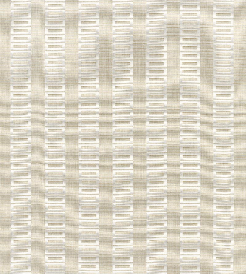 Grey Watkins Lark Stripe Sand Dollar Fabric Sample GW272450001