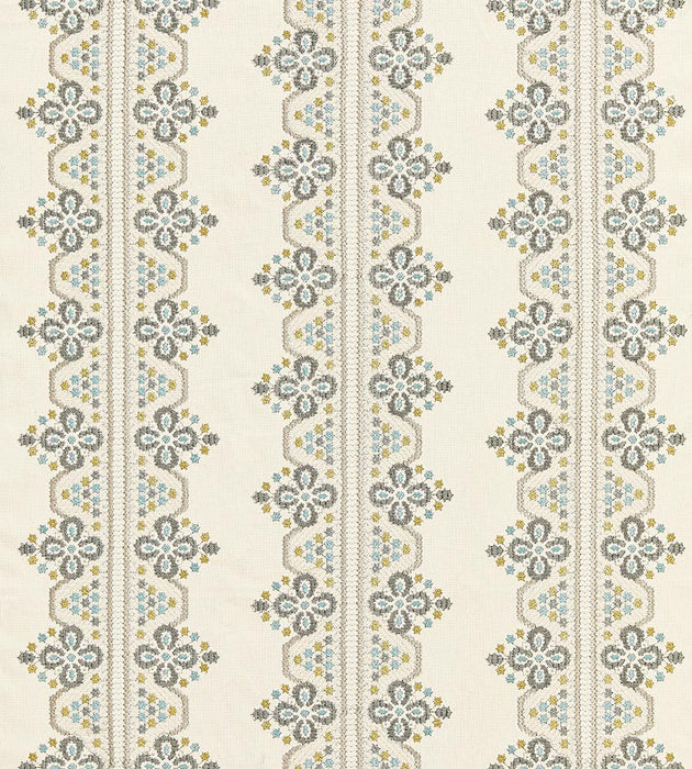 Grey Watkins Imogen Embroidery Earl Grey Fabric Sample GW272460001
