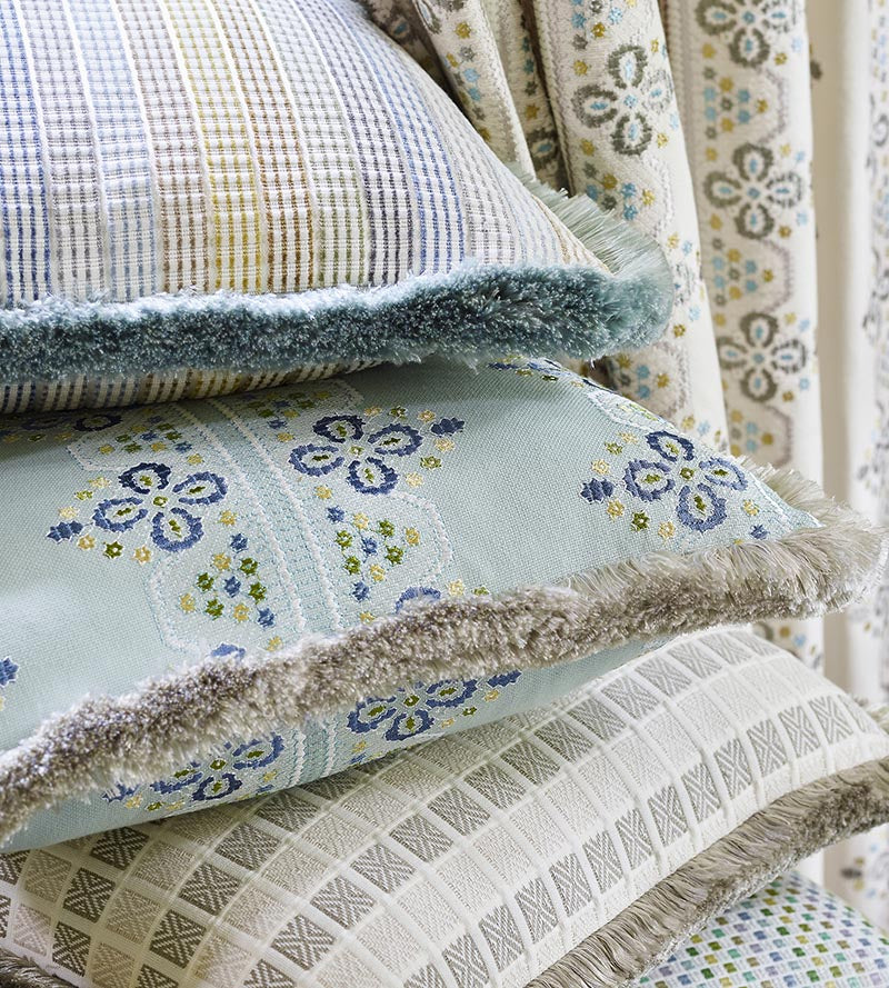 Grey Watkins Imogen Embroidery Earl Grey Fabric Sample GW272460001