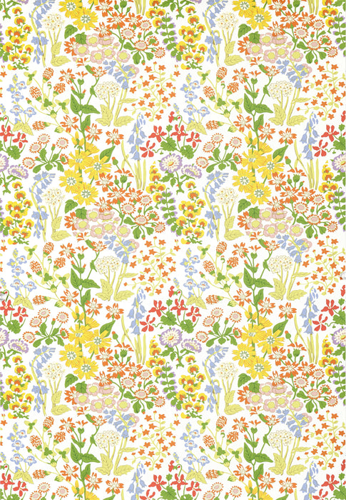 Grey Watkins Nymph Floral Springtime Wallpaper Sample GWWP885860001