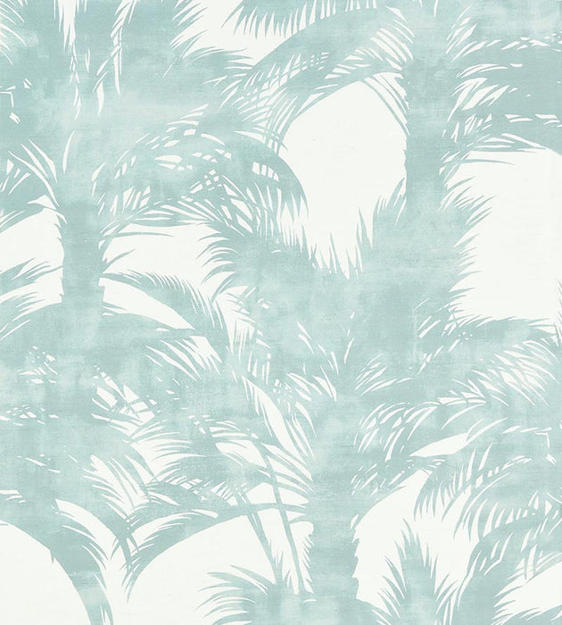 Grey Watkins Palm Print Surf Fabric Sample GW166100002