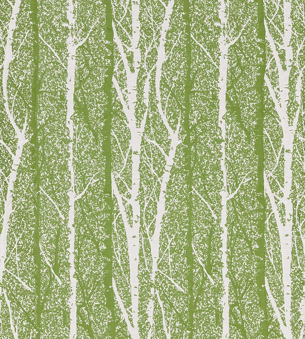 Grey Watkins Birch Weave Spring Green Fabric Sample GW272050002