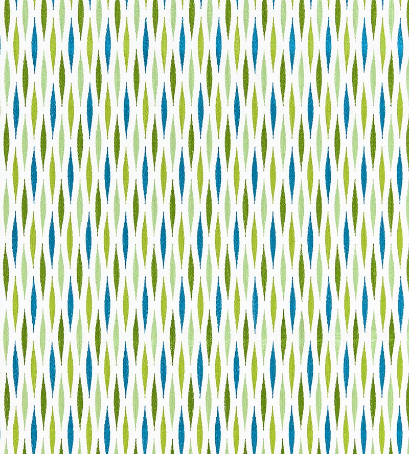 Grey Watkins Cascade Embroidery Seagrass Fabric Sample GW272080002