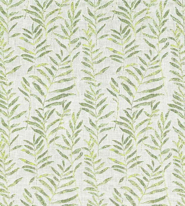 Grey Watkins Willow Weave Spring Green Fabric Sample GW272110002
