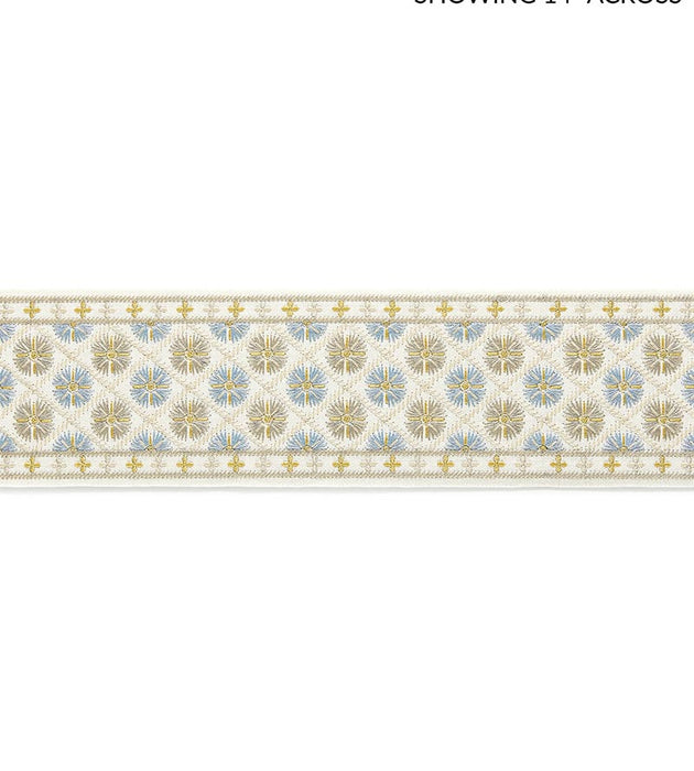 Grey Watkins Hansel Embroidered Tape Seaside Fabric GWT33290002