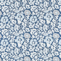Grey Watkins Maiden Floral Denim Fabric GW166290003