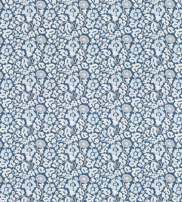 Grey Watkins Maiden Floral Denim Fabric GW166290003