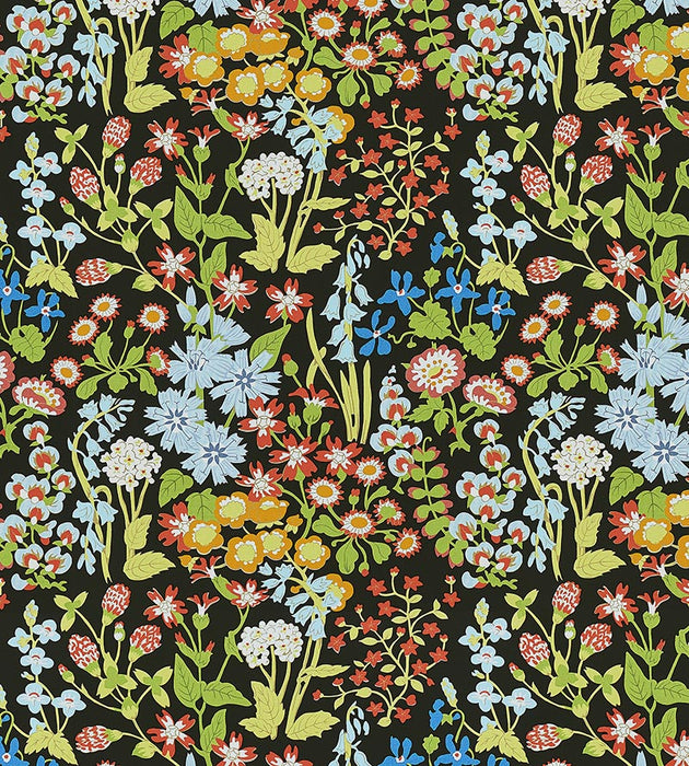 Grey Watkins Nymph Floral Black Multi Fabric Sample GW166300003