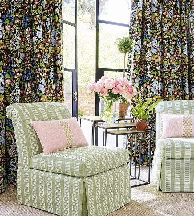 Grey Watkins Nymph Floral Black Multi Fabric Sample GW166300003