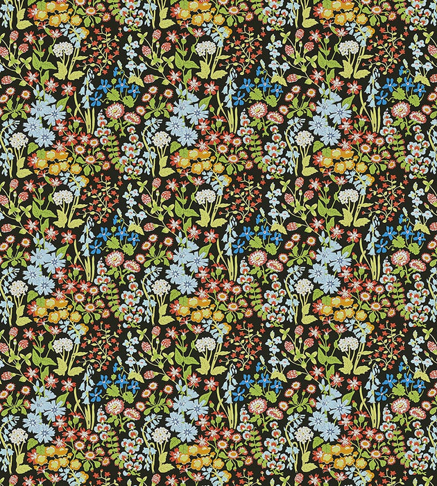 Grey Watkins Nymph Floral Black Multi Fabric Sample GW166300003