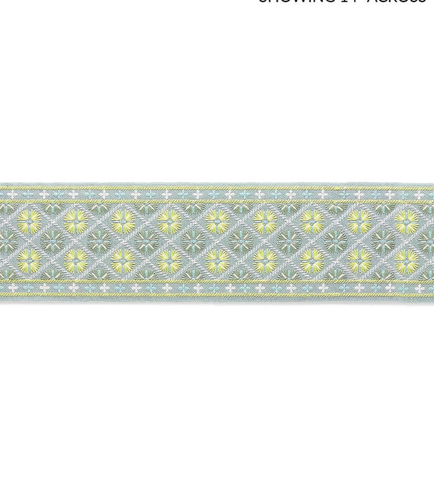 Grey Watkins Hansel Embroidered Tape Summer Breeze Fabric GWT33290003