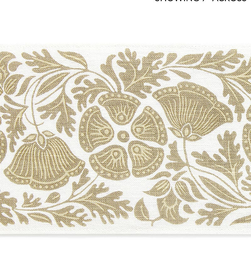 Grey Watkins Gretel Printed Tape Wheat Fields Fabric Sample GWT33300003