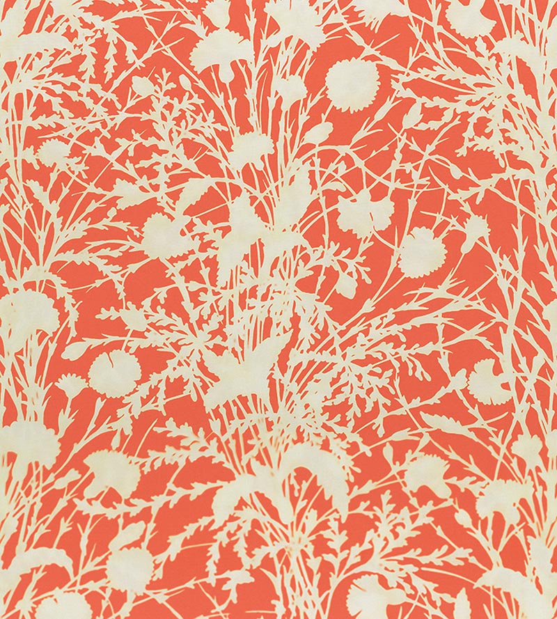 Grey Watkins Wildflower Guava Fabric Sample GW166230004