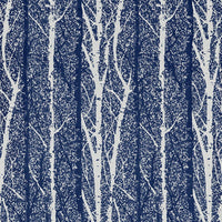 Grey Watkins Birch Weave Cobalt Fabric GW272050004