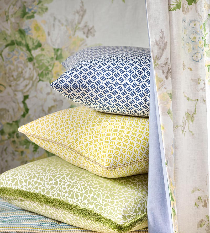 Grey Watkins Sybilla Bouquet Hillside Fabric GW166210002