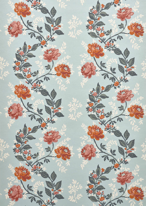 Pierre Frey Rosa Fruits Rouges Wallpaper FP217001