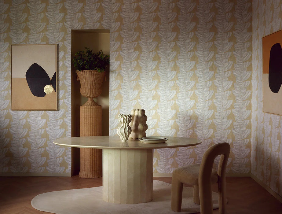 Pierre Frey Les Cabosses Blond Wallpaper Sample FP245001