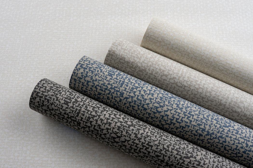 Perennials Grooves Alabaster Wallpaper PD105-228