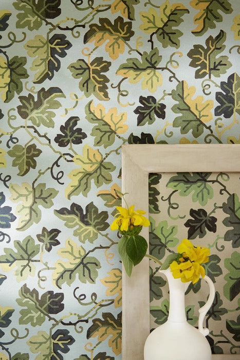 Pierre Frey Hedera Celadon Wallpaper Sample FP106002