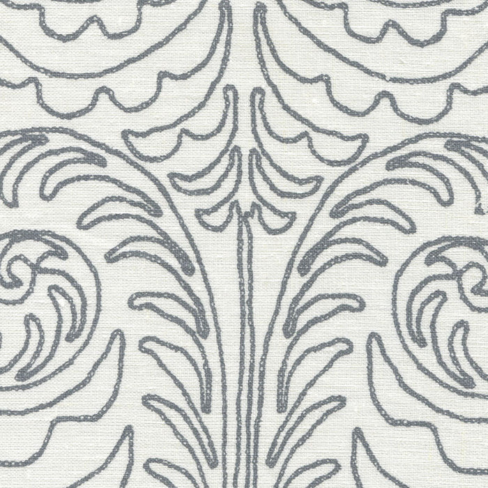 Home Couture Gypsy Dance Silver Streak Fabric Sample HC1230W-12