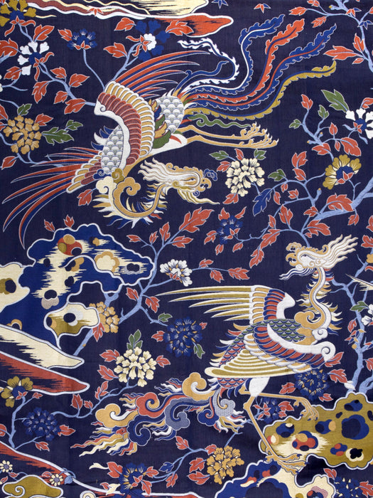 Lelievre Les Reveries Indigo Fabric Sample H006500002
