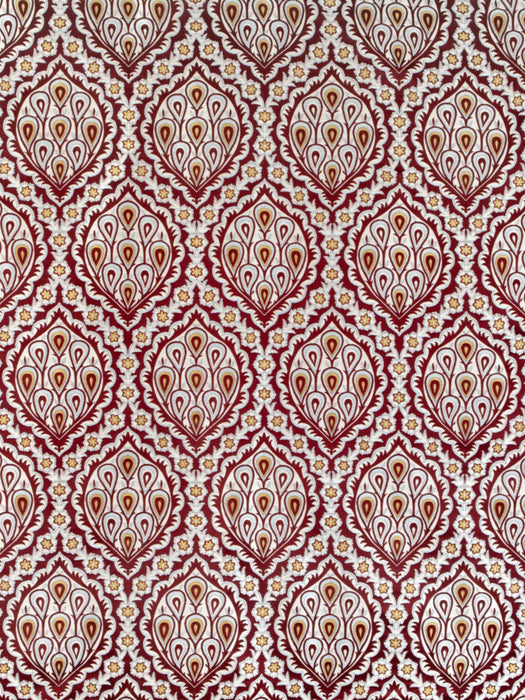 Tassinari & Chatel Les Grenades Cramoisi Fabric Sample H015600001