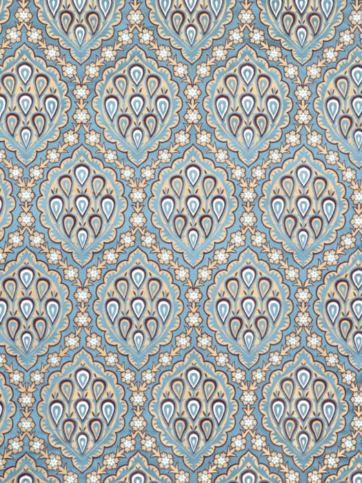 Tassinari & Chatel Les Grenades Saphir Fabric Sample H015600003
