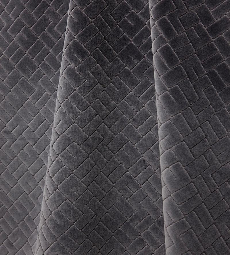 Lelievre Vallauris Velvet Orage Fabric H005760001