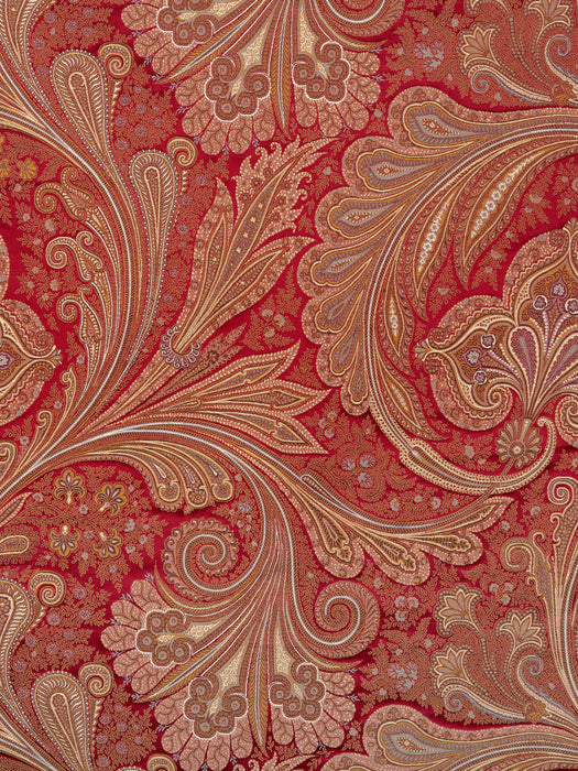 Tassinari & Chatel Kashmir Rubis Fabric Sample H015120001