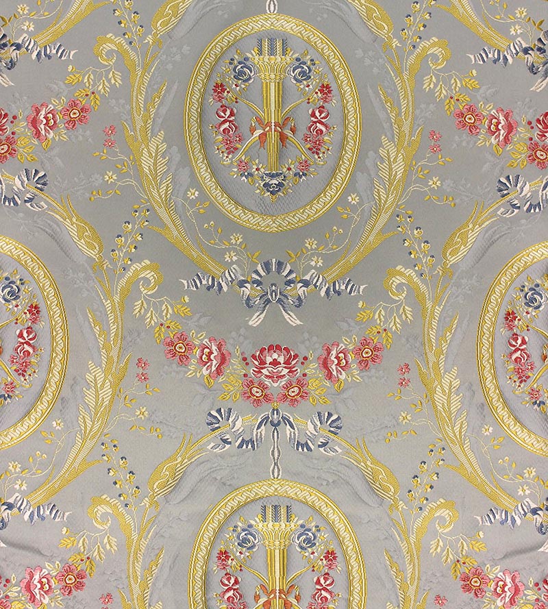 Tassinari & Chatel Marie Antoinette Bleu Fabric H015530001
