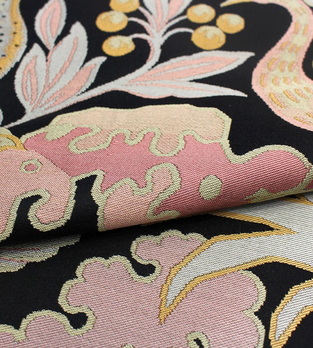 Tassinari & Chatel Les Chimeres Fd Noir Fabric H015700001