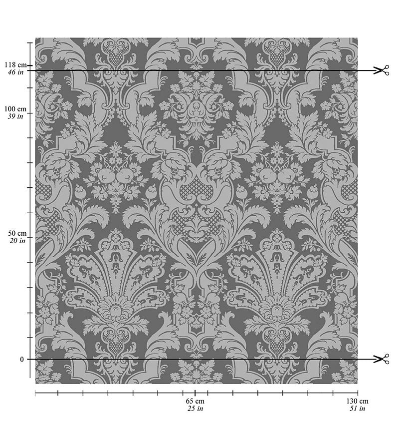 Tassinari & Chatel Grand Dauphin Ivoire Fabric H016680001