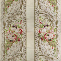 Tassinari & Chatel Bordure Fougere Rose/Green/Ivory Fabric H016700001