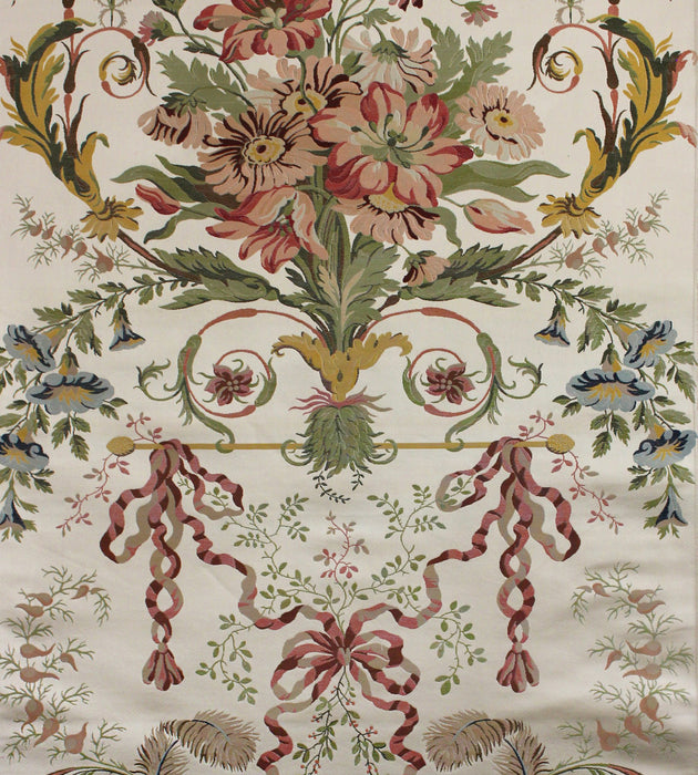 Tassinari & Chatel Liancourt Multi On Ivory Fabric Sample H016720001