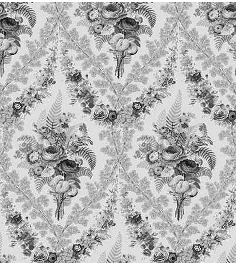 Tassinari & Chatel Marly Brocart Rose / Blue / Gold Fabric H016800001