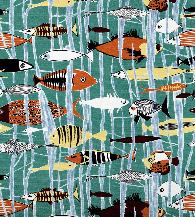 Lelievre Lagon Azur Fabric Sample H032860001