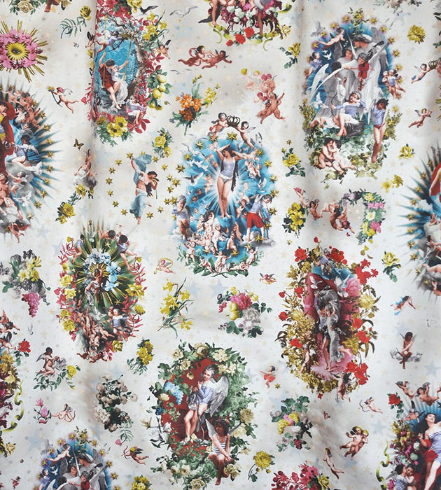 Jean Paul Gaultier Angelots Ecarlate Fabric Sample H034450001