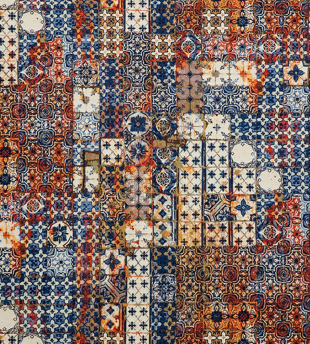Jean Paul Gaultier Azulejos Tapestry Mandarine Fabric Sample H034630001