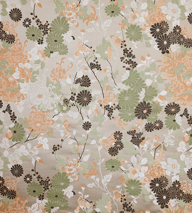 Jean Paul Gaultier Kyoto Lampas Taupe Fabric Sample H034660001