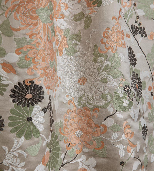 Jean Paul Gaultier Kyoto Lampas Taupe Fabric Sample H034660001