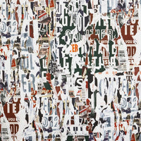 Jean Paul Gaultier Metropolitain Print Naturel Fabric H034720001